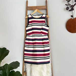 NWT J. Crew Striped sheath